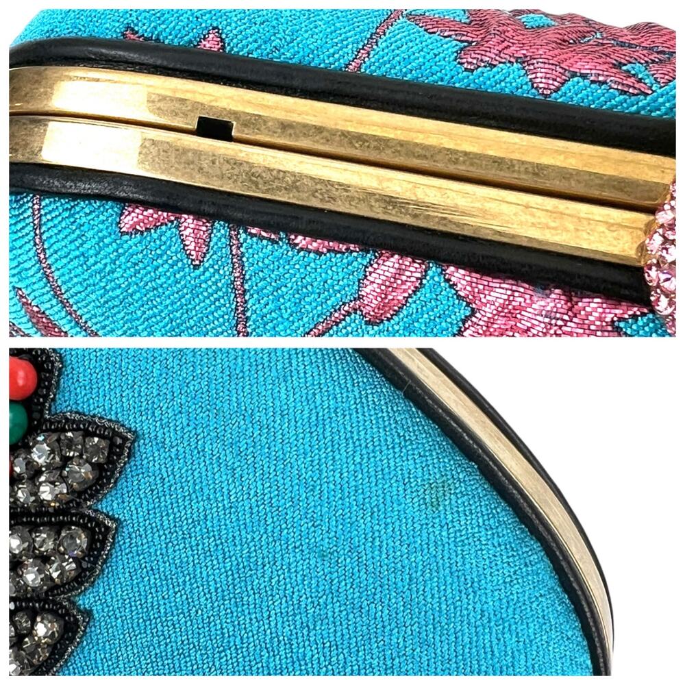 Gucci Animalier Brocade Clutch Bag - Picture 9 of 9